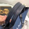 Best Replicas Bags - Chanel Deauville Tote 38cm Canvas Bag A66941 Blue Top Quality Louis Vuitton LV Replica Bags On Sales