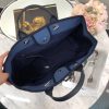 Best Replicas Bags - Chanel Deauville Tote 38cm Canvas Bag A66941 Blue Top Quality Louis Vuitton LV Replica Bags On Sales