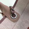 Best Replicas Bags - Chanel Deauville Tote 38cm Canvas Bag A66941 Bubblegum Pink Top Quality Louis Vuitton LV Replica Bags On Sales