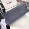 Best Replicas Bags - Chanel Deauville Tote 38cm Canvas Bag A66941 Grey Blue Top Quality Louis Vuitton LV Replica Bags On Sales