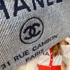 Best Replicas Bags - Chanel Deauville Tote 38cm Canvas Bag A66941 Light Blue Best Louis Vuitton LV Replica Bags On Sales
