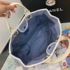 Best Replicas Bags - Chanel Deauville Tote 38cm Canvas Bag A66941 Light Blue Best Louis Vuitton LV Replica Bags On Sales