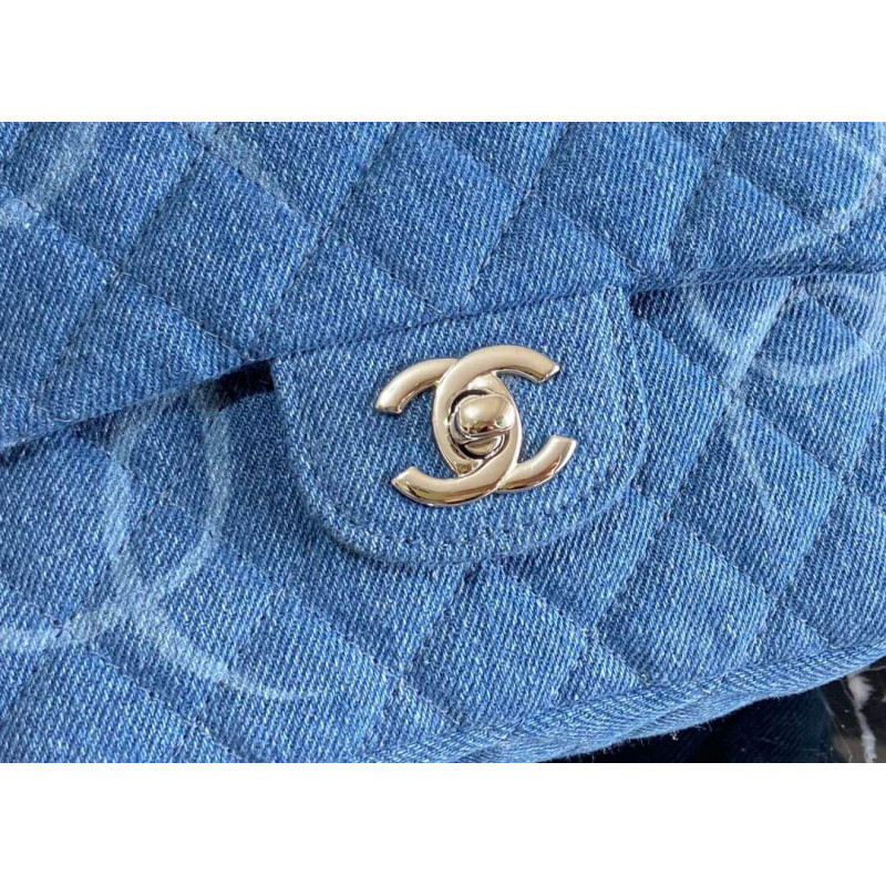 Replica Chanel Denim Classic Flap Mini Bag As2070 - Image 7