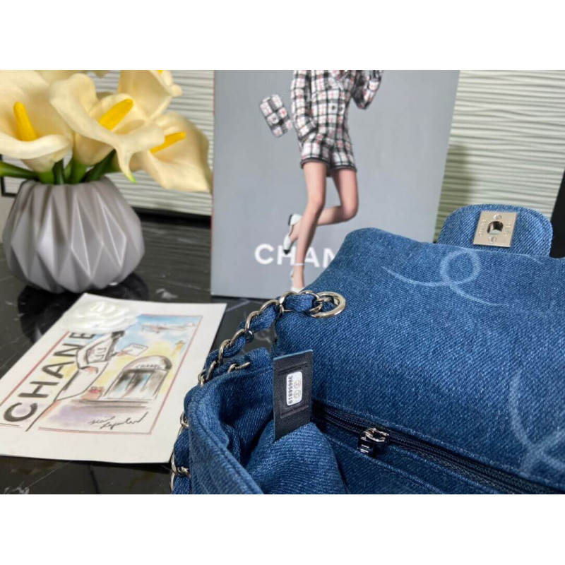 Replica Chanel Denim Classic Flap Mini Bag As2070 - Image 8