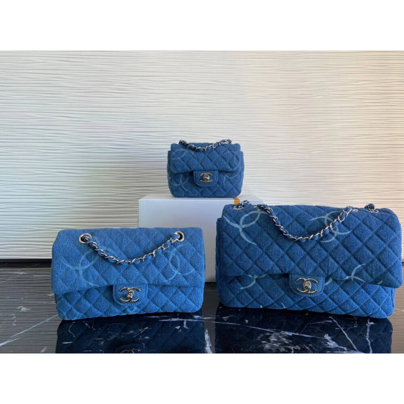 Replica Chanel Denim Classic Flap Mini Bag As2070 - Image 10