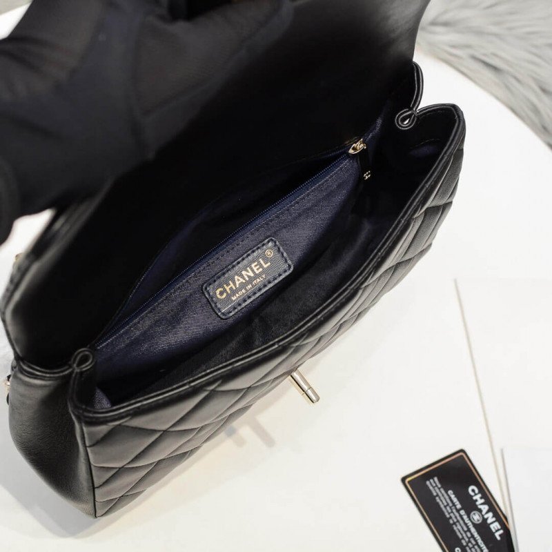 Replica Chanel Flap Bag With Large Bi-Color Chain As1354 - Image 9