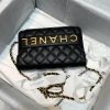 Best Replicas Bags - Chanel Front Logo 19cm Flap Bag 88826 Top Quality Louis Vuitton LV Replica Bags On Sales