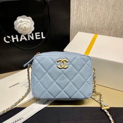 Alternative view of Replica Chanel Grained Calfskin Camera Bag As2856