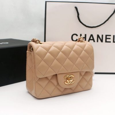 Alternative view of Replica Chanel Lambskin 17Cm Classic Flap Bag 1115