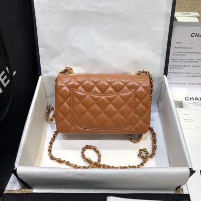 Alternative view of Replica Chanel Lambskin 20Cm Classic Flap Bag 1116