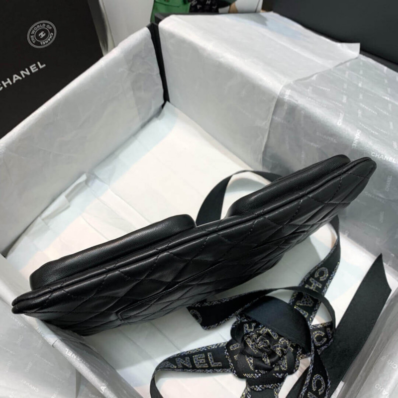 Replica Chanel Lambskin Cases With Accessories Ap1054 Black - Image 8