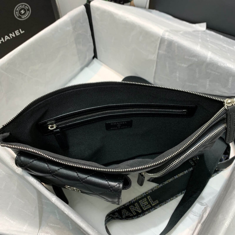 Replica Chanel Lambskin Cases With Accessories Ap1054 Black - Image 9