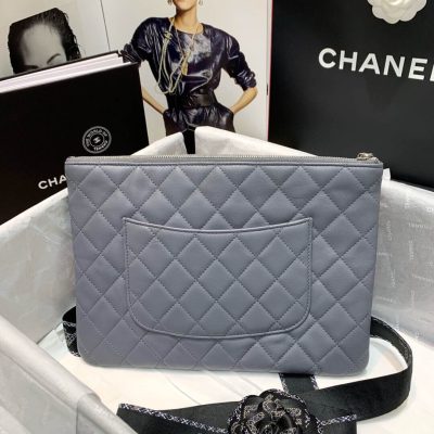 Alternative view of Replica Chanel Lambskin Cases With Accessories Ap1054 Gray, Pink, Purple &Amp; Light Pink