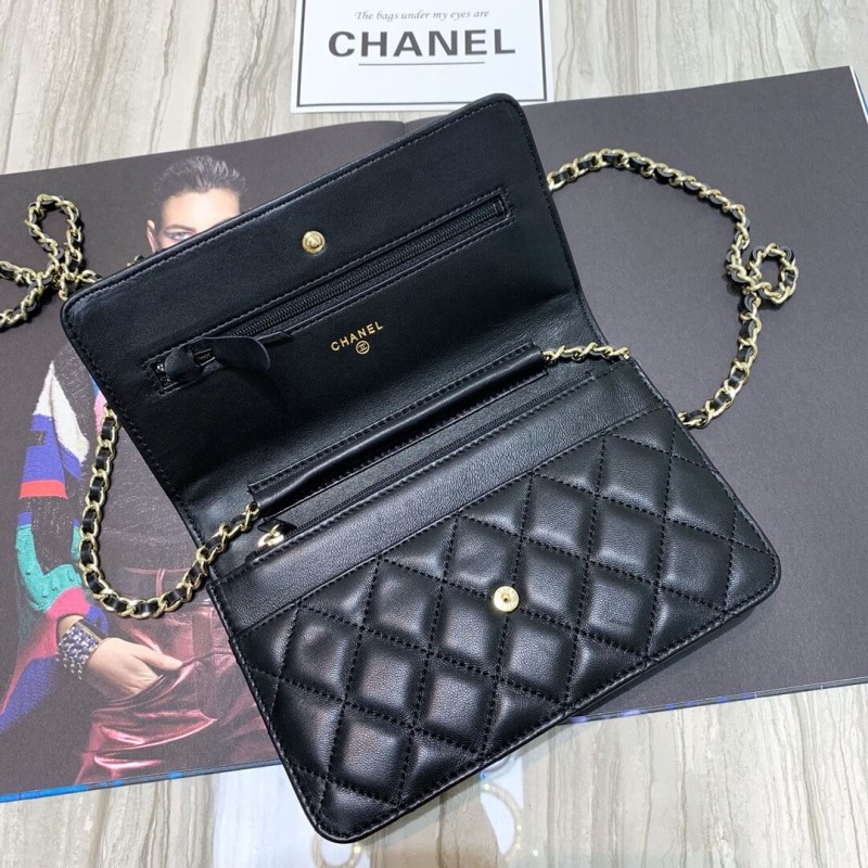 Replica Chanel Lambskin Chain Bag 86058 - Image 7