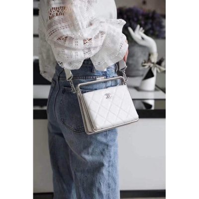 Alternative view of Replica Chanel Lambskin Clutch As1732