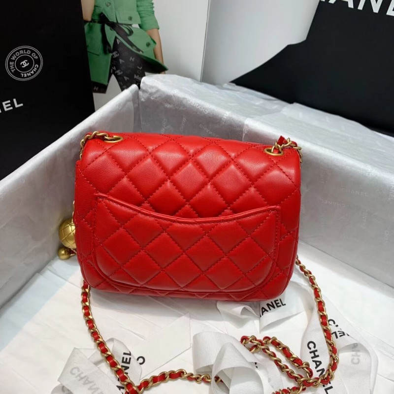 Replica Chanel Lambskin Flap Bag As1786 - Image 2