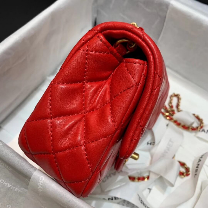 Replica Chanel Lambskin Flap Bag As1786 - Image 3