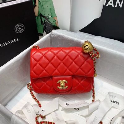 Replica Chanel Lambskin Flap Bag As1786