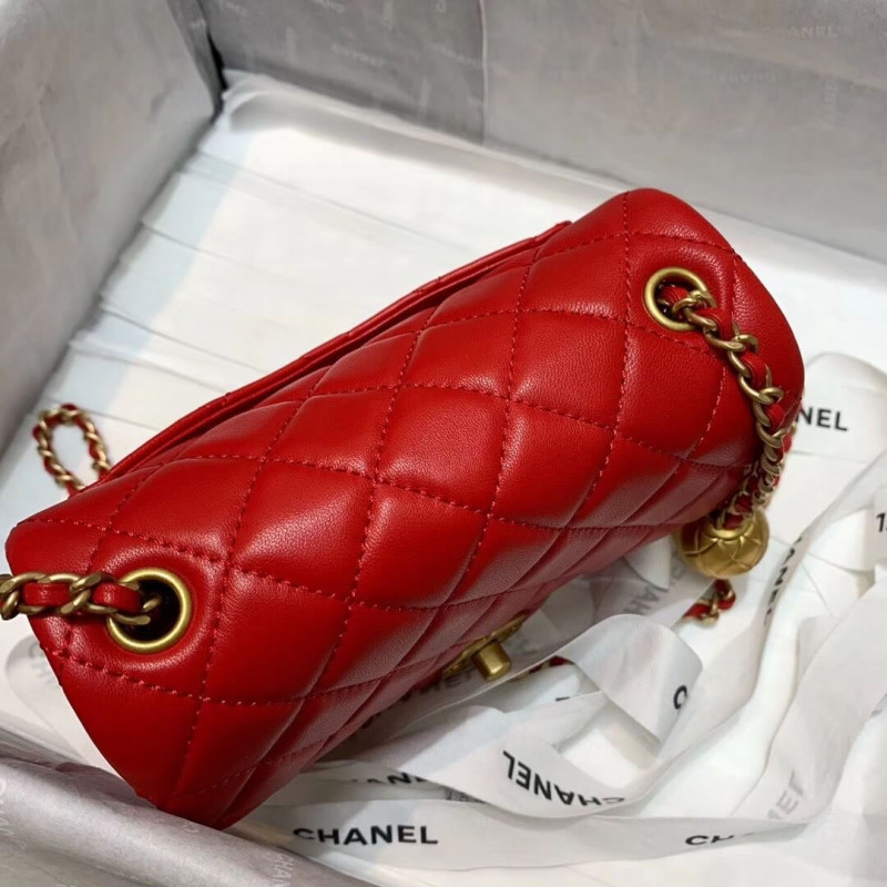 Replica Chanel Lambskin Flap Bag As1786 - Image 6