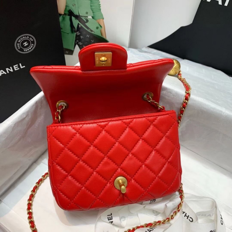 Replica Chanel Lambskin Flap Bag As1786 - Image 8