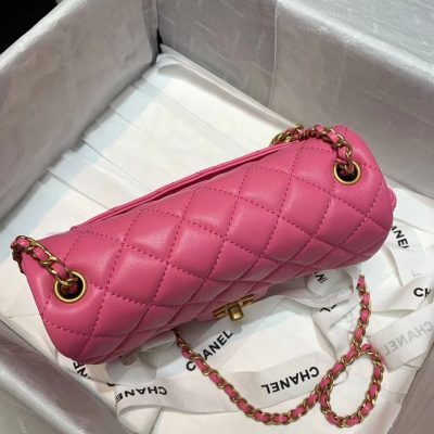 Alternative view of Replica Chanel Lambskin Flap Bag As1787