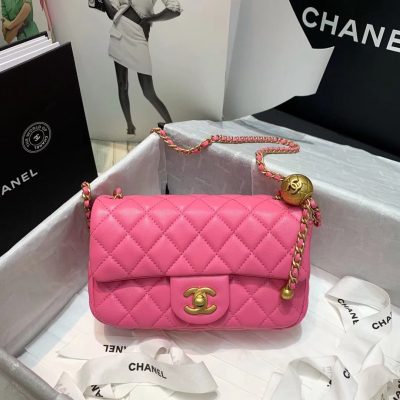 Replica Chanel Lambskin Flap Bag As1787