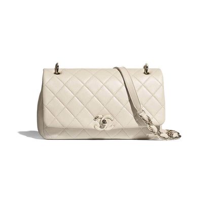 Replica Chanel Lambskin Large Flap Bag As2319