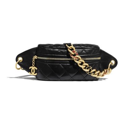 Replica Chanel Lambskin Waist Bag As0940