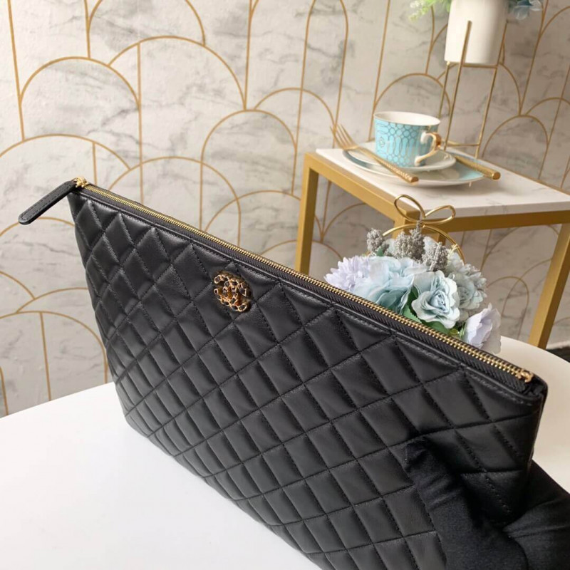 Replica Chanel Larger Zip Pouch 31531 - Image 4