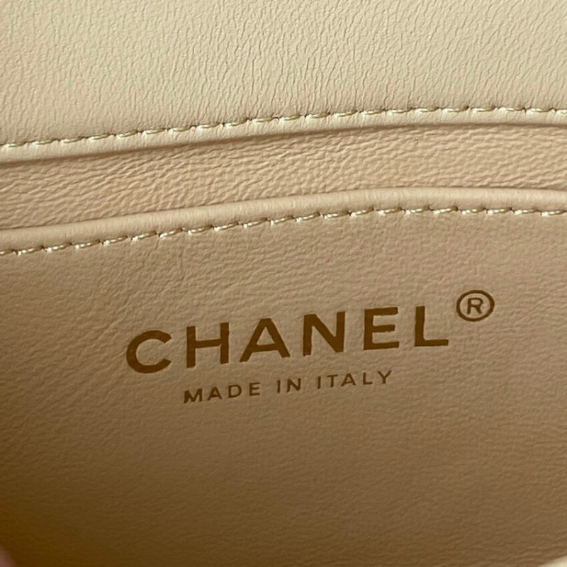 Replica Chanel Mini Flap Bag In Lambskin With Enamel Cc As3113 - Image 10