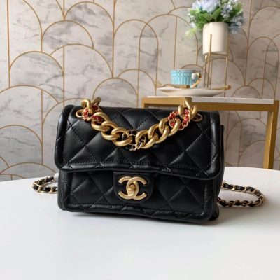 Replica Chanel Mini Flap Chain Bag As0936