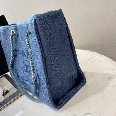 Alternative view of Replica Chanel Mixed Fibers Shopping Bag Pm A66939