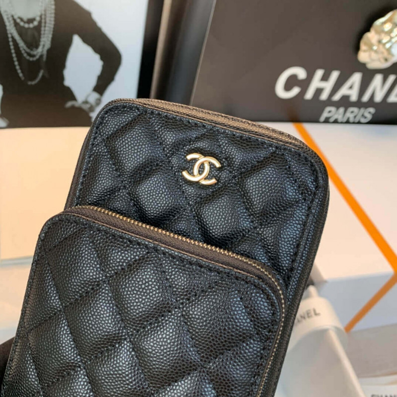Replica Chanel Phone Bag With Chain B01963 - Image 3