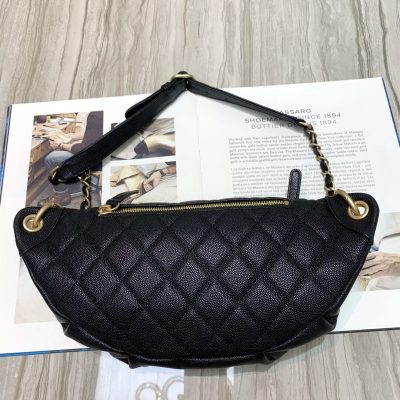 Alternative view of Replica Chanel Quilted Caviar Clafskin Waist Bag S0929