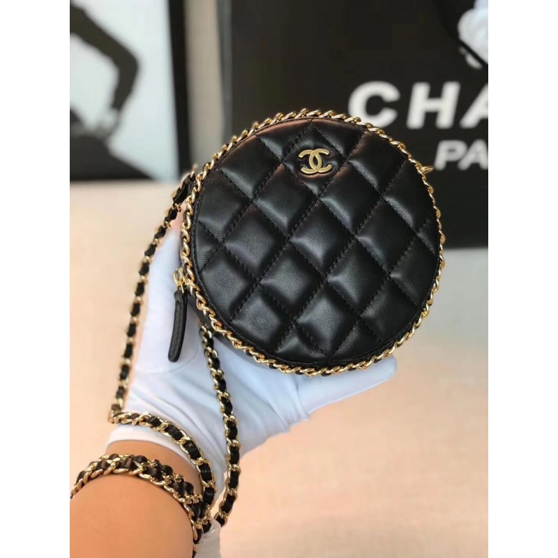Replica Chanel Round Clutch Chain Bag A70657 - Image 4