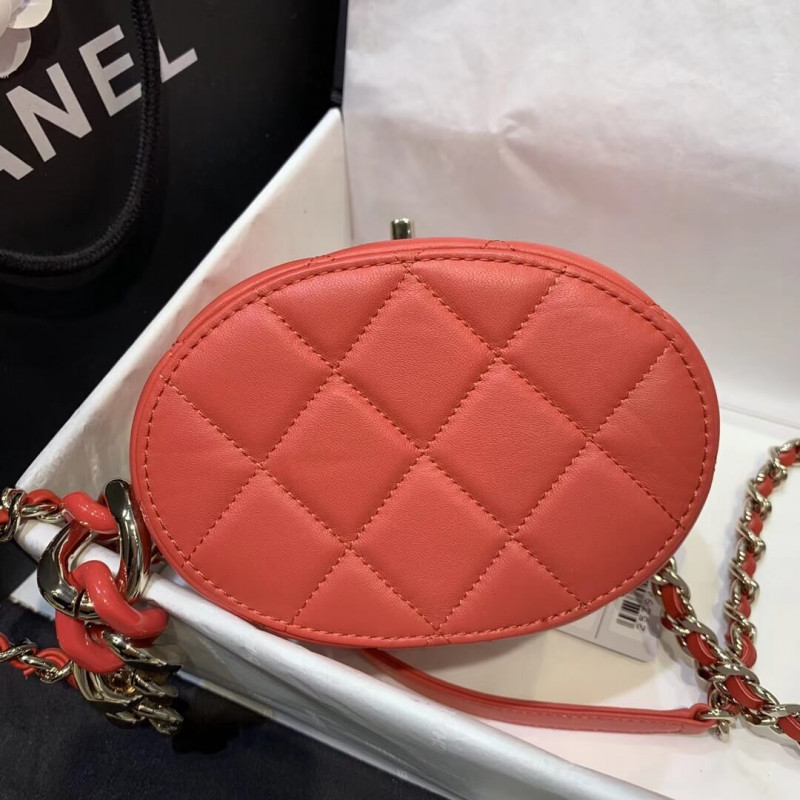 Replica Chanel Round Vanity Case As1355 - Image 7