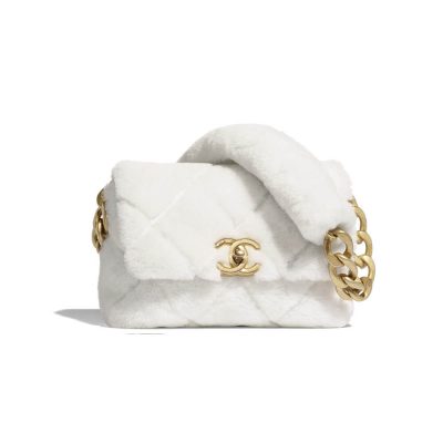 Replica Chanel Shearling Lambskin Flap Bag As2240
