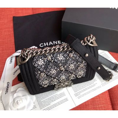 Alternative view of Replica Chanel Small Boy Chanel Handbag A67085