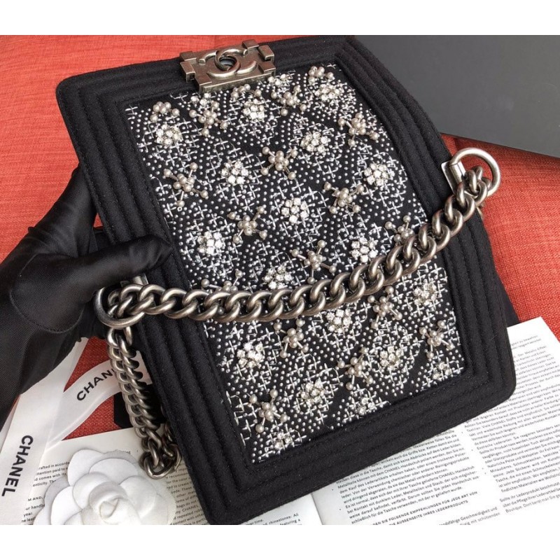 Replica Chanel Small Boy Chanel Handbag A67085 - Image 4