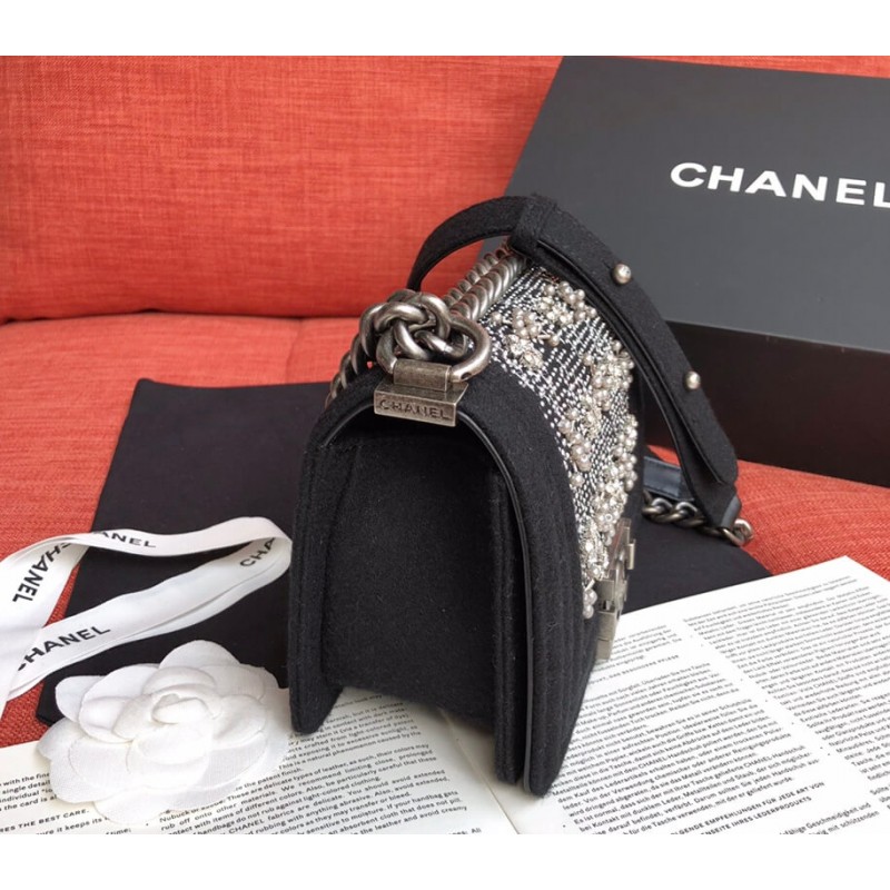 Replica Chanel Small Boy Chanel Handbag A67085 - Image 5