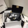 Best Replicas Bags - Chanel Small Boy Chanel Handbag A67085 Gold Top Quality Louis Vuitton LV Replica Bags On Sales