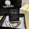 Best Replicas Bags - Chanel Small Bucket with Chain in Lambskin AP2750 Top Quality Louis Vuitton LV Replica Bags On Sales