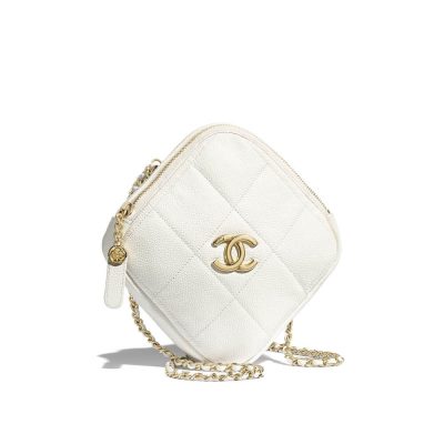 Replica Chanel Small Diamond Bag As2201 In Grained Calfskin
