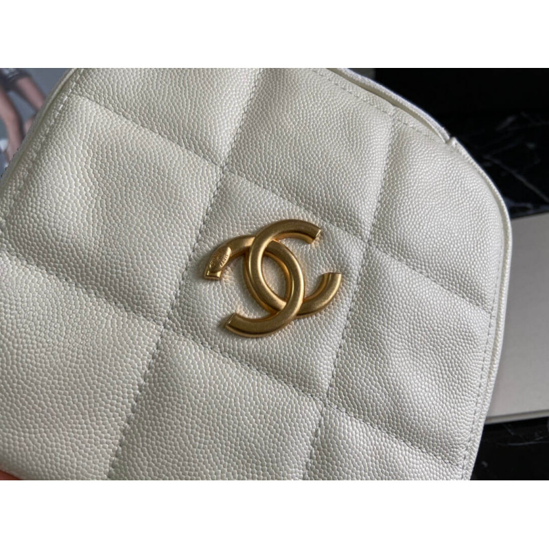 Replica Chanel Small Diamond Bag As2201 In Grained Calfskin - Image 6