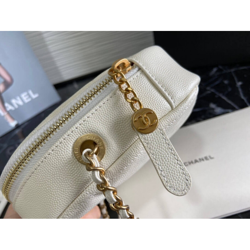 Replica Chanel Small Diamond Bag As2201 In Grained Calfskin - Image 7