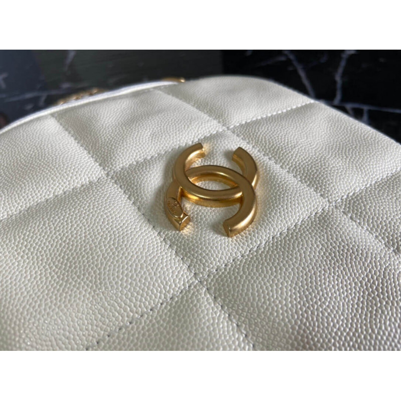 Replica Chanel Small Diamond Bag As2201 In Grained Calfskin - Image 8