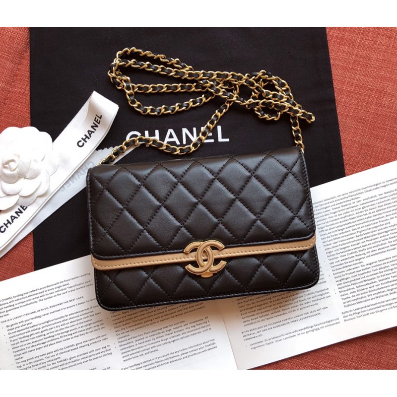 Replica Chanel Small Flap Bag A57275 Black/Gold - Image 2