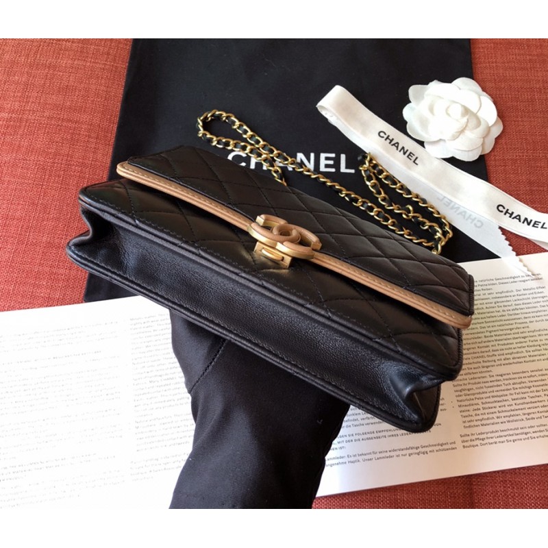 Replica Chanel Small Flap Bag A57275 Black/Gold - Image 6