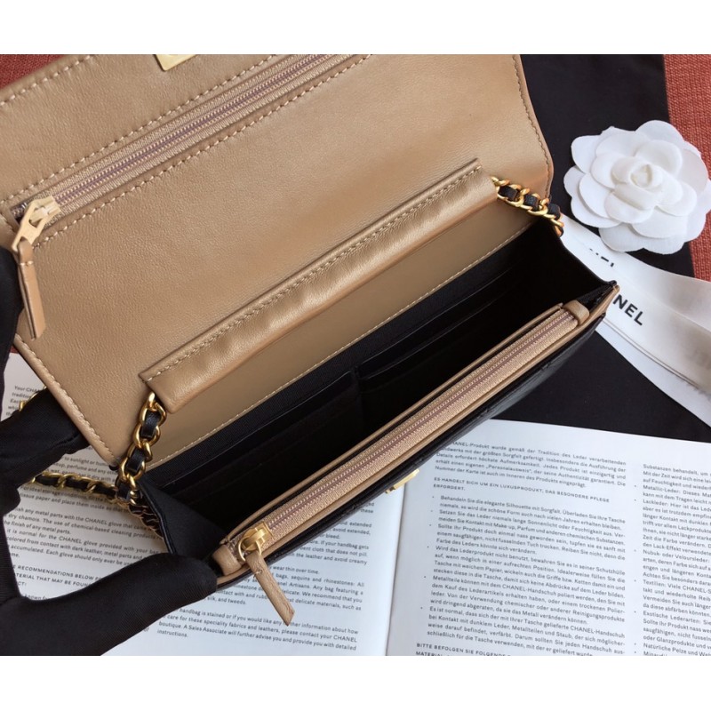 Replica Chanel Small Flap Bag A57275 Black/Gold - Image 10