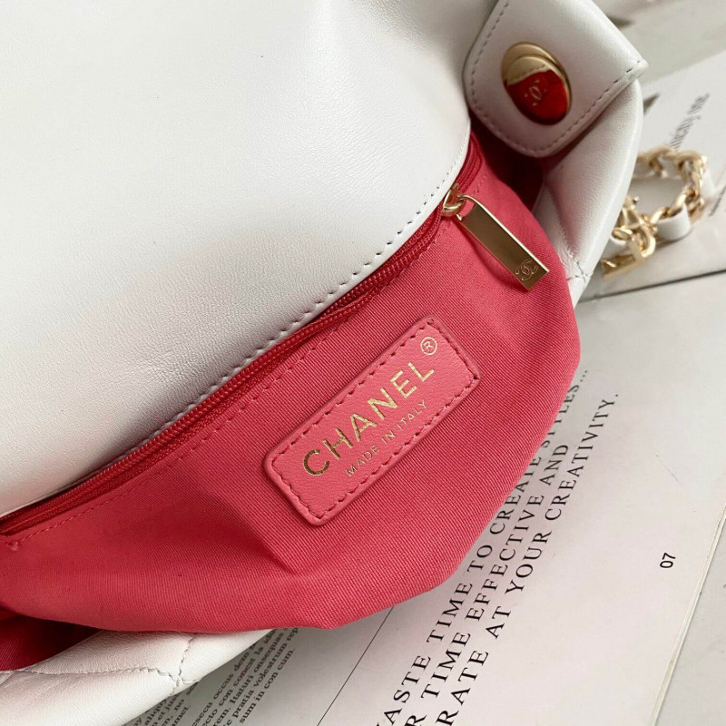 Replica Chanel Small Logo Strap Bag As2299 - Image 9